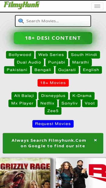 filmyhunk app